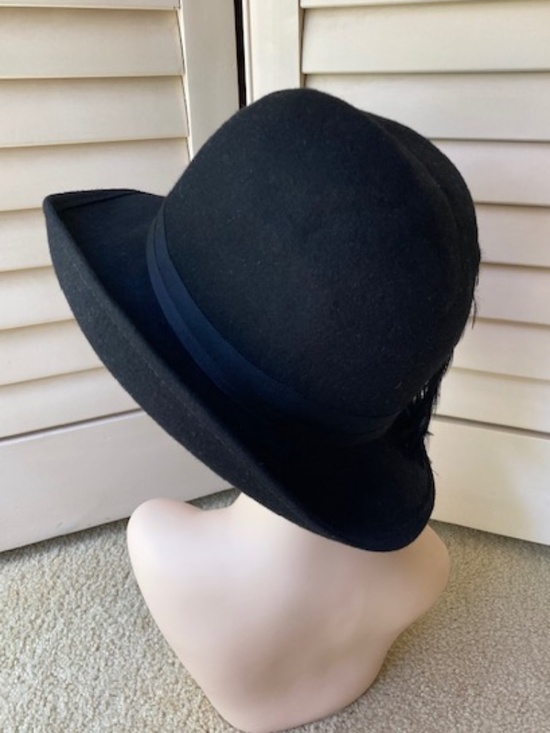 Lancaster Black Wool Felt Hat main image 7